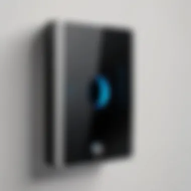 Modern Electronic Door Chime with LED Indicators Modern electronic door chime with LED indicators