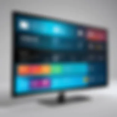 Infographic on pricing trends for 42-inch televisions