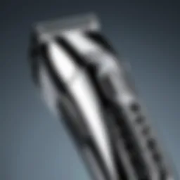 Close-up view of the BaByliss FX Skeleton Clipper showcasing its sleek design.