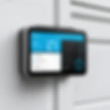 User-Friendly Interface of Garage Door Opener App User interface of an Alexa-compatible garage door opener app
