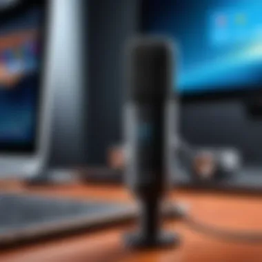 Wireless microphone set up for video conferencing