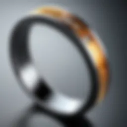 Close-up view of a blender ring showcasing its design