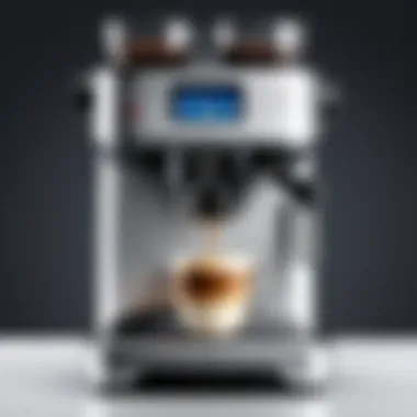 User interface of the Breville One Cup coffee maker