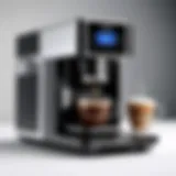 Elegant design of the Bunn Model GRX B coffee maker showcasing its sleek lines.