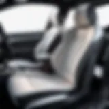 A premium car cushion highlighting ergonomic design