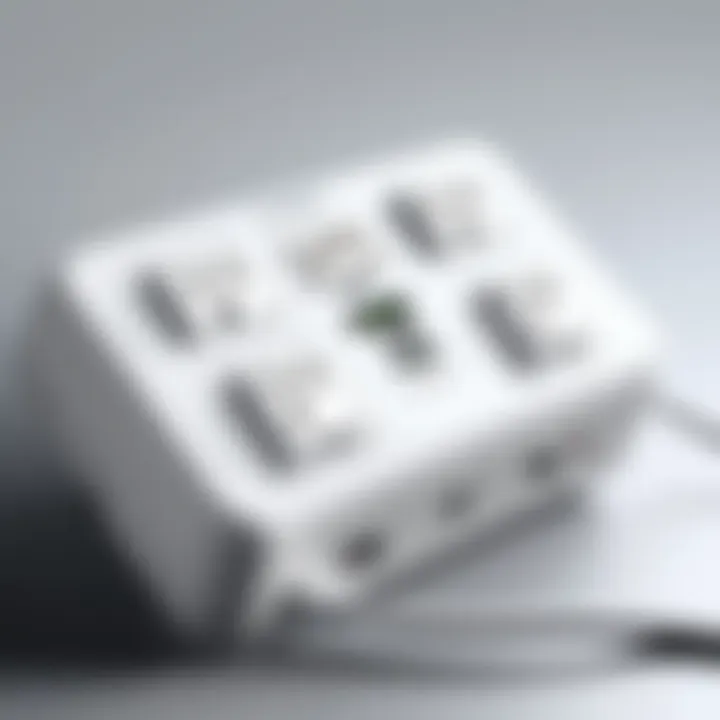 Illustration showcasing the benefits of surge protectors