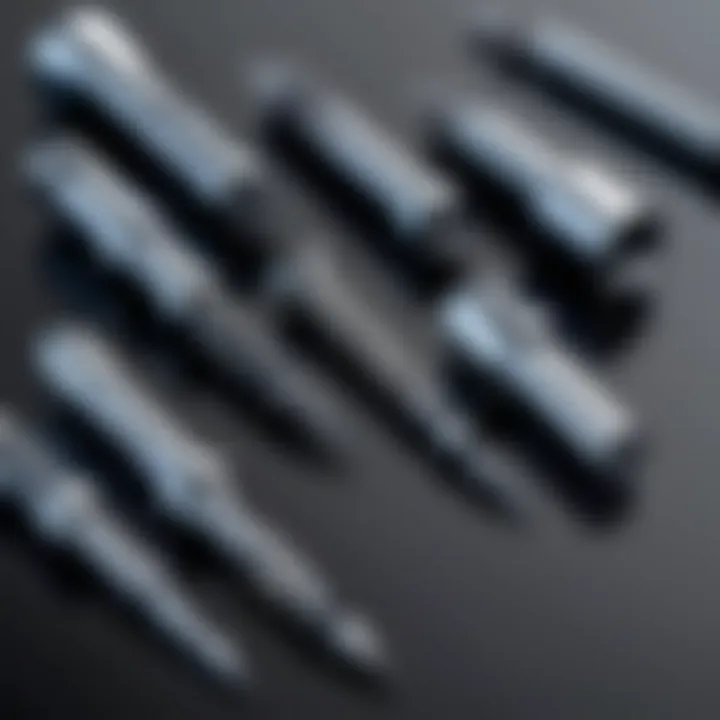 Comparison chart of different types of screw extractors available in the market