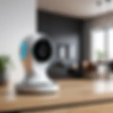 Geeni IP Camera installed in a modern smart home environment