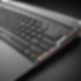 Sleek design of the Lenovo Yoga Keyboard showcasing its modern aesthetics.