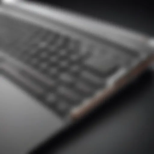 Sleek design of the Lenovo Yoga Keyboard showcasing its modern aesthetics.