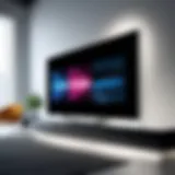Showcasing the sleek design of Bravia Professional Displays in a corporate setting.