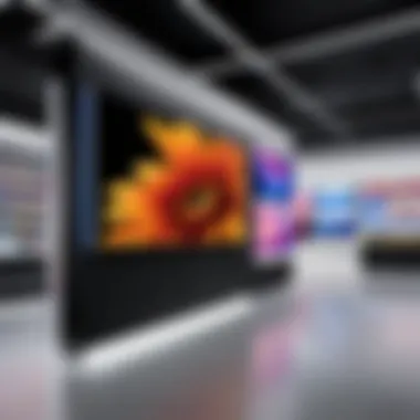 Retail Installation of Bravia Displays Bravia Professional Display installation in a retail environment.