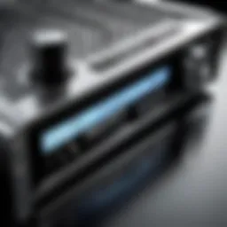 High-quality Audiopipe marine amplifier showcasing its robust design