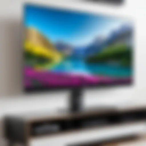 Mounting bracket options for LG Smart TVs