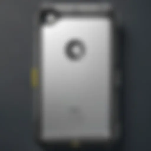 Detailed view of the OtterBox Defender case showcasing its robust design