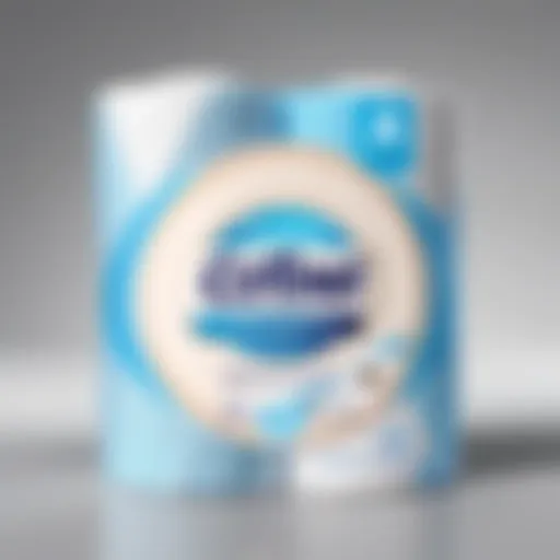 Close-up view of Cottonelle RV toilet paper showcasing its soft texture.