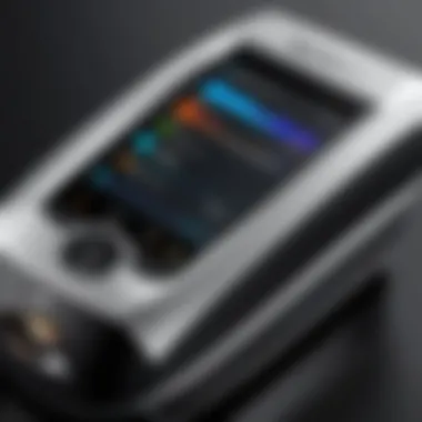 Design and Sensor Technology of SpyderX Elite Close-up view of the Datacolor SpyderX Elite colorimeter showcasing its sleek design and sensor technology.