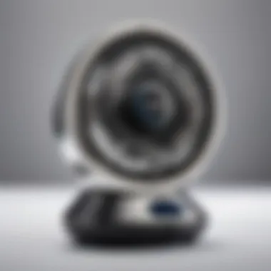Modern Aesthetics of De’Longhi Fan Sleek design of De’Longhi fan showcasing modern aesthetics
