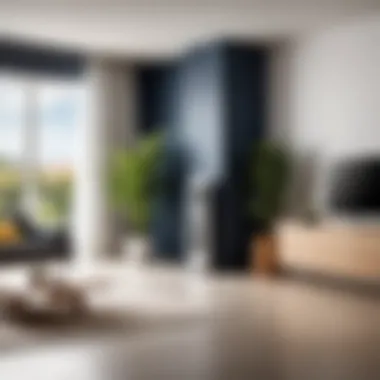Energy Efficiency in Everyday Use De’Longhi fan in a living space demonstrating energy efficiency