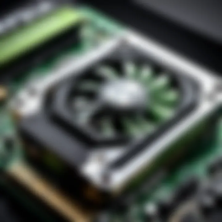 NVIDIA graphics card showcasing advanced technology