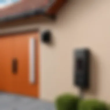 Wireless Driveway Alert Chime System Wireless driveway alert chime system in a residential setting.