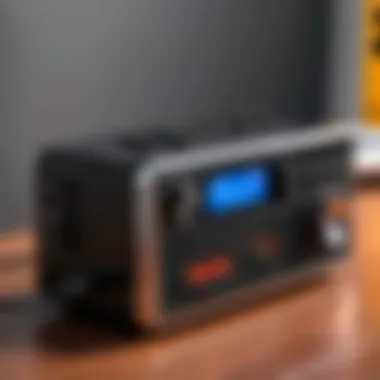 Emergency Radio Functionality During Power Outages Emergency radio in use during a blackout
