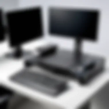 Seamless Integration with Modern Technology Ergotron workstation integrated with advanced computer hardware for optimal functionality