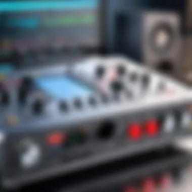 Professional audio interface for podcast production