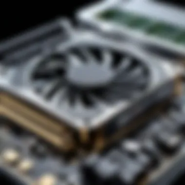 Visual Performance Metrics of Graphics Cards An illustration depicting the performance metrics of affordable graphics cards in a visual format