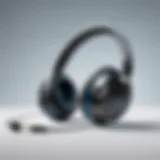 Bluetooth sender connecting to headphones