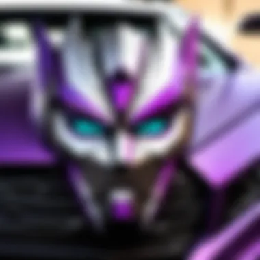 Installing a Decepticon Car Decal Step-by-step installation of a Decepticon decal on a car