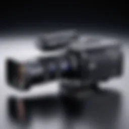 High-resolution output from a Sony 4K camcorder