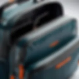 A sleek Hedgren bag showcasing innovative design and functionality