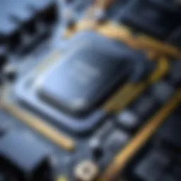 Advanced CPU architecture showcasing next-generation processing power