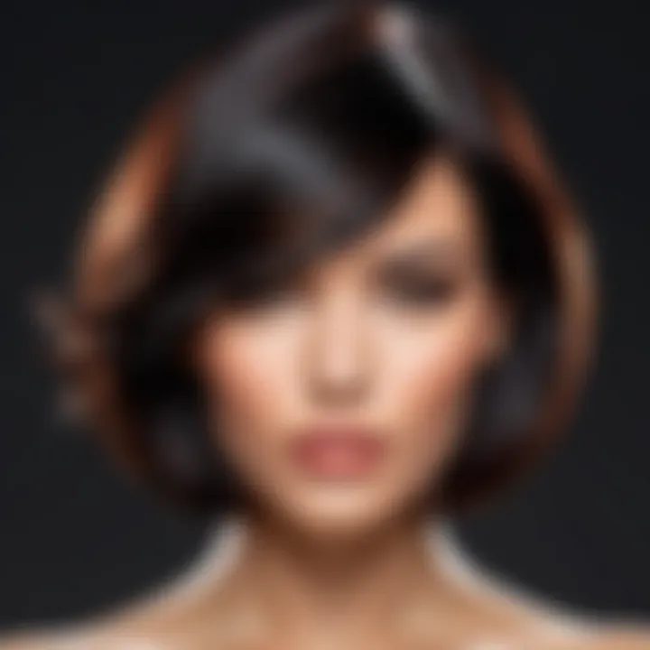 Application technique of L'Oreal HiColor Highlights on dark hair