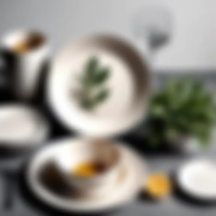 Sustainable materials used in modern dinnerware alternatives