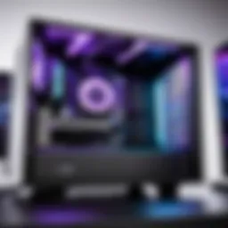 A sleek NZXT gaming setup showcasing streaming hardware