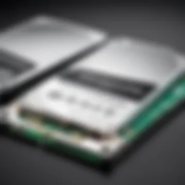 Comparison chart of different Seagate SSD models