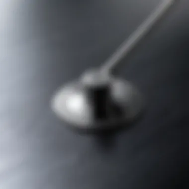 Close-up of Durable Steel Material Finish Close-up of the durable steel material showcasing the finish and texture