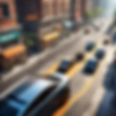 Dynamic Gameplay in Street Beasts Dynamic gameplay showcasing strategic moves