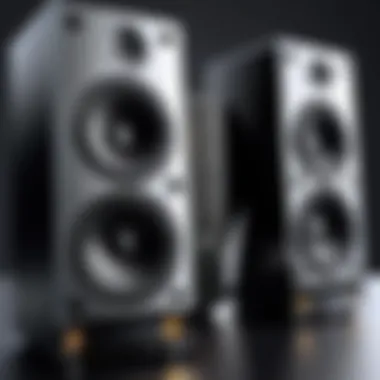 Advanced Audio Engineering of Volkano Speakers The interior technology of a Volkano speaker, emphasizing its advanced audio engineering.