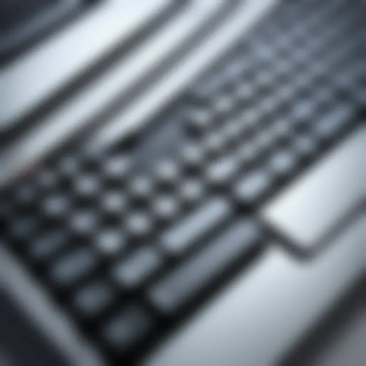 Illustration depicting cultural significance of Russian keyboards in technology