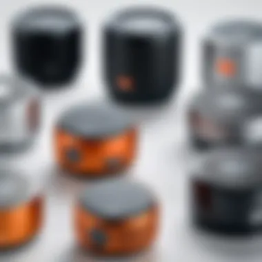 Comparison chart of JBL Micro against other portable speakers