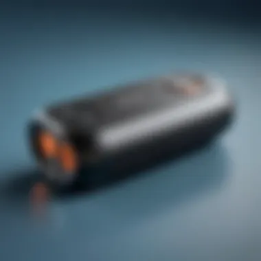 Sleek Design of the Moov Tracker Moov Tracker device showcasing its sleek design