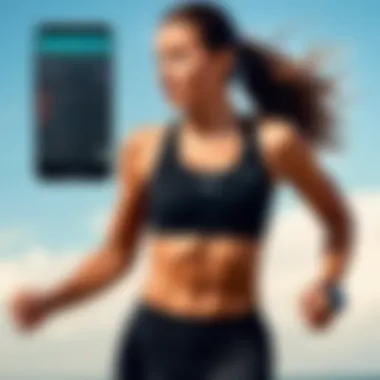 Diverse Applications of Moov Tracker in Fitness Diverse users engaging in fitness activities with Moov Tracker
