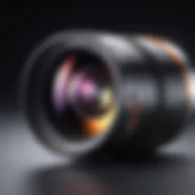 Visual representation of the Rokinon zoom cine lens in a cinematic shooting environment