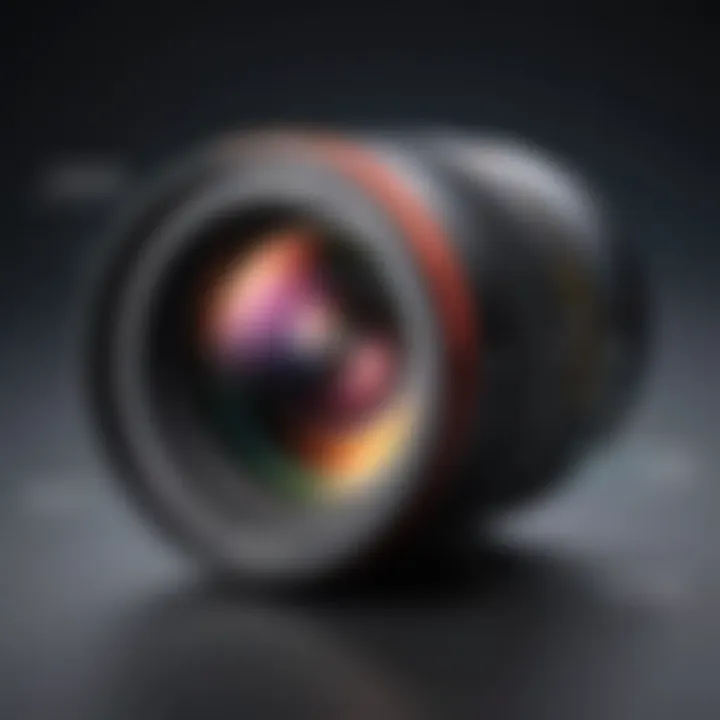 Detailed infographic illustrating the key specifications of the Rokinon zoom cine lens