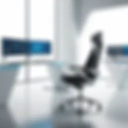 Elegant design of the Secret Lab Neuechair