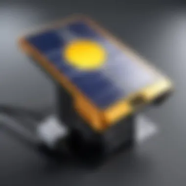 Benefits of Solar USB Charging Stations An infographic showcasing the benefits of solar charging