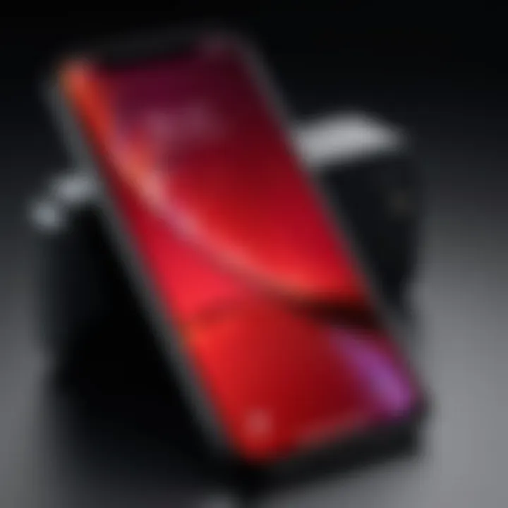 Verizon iPhone XR front view showcasing its sleek design